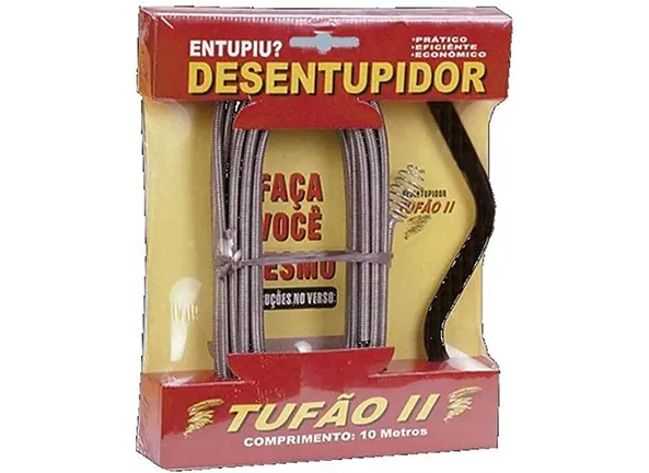 Valor pra Desentupidor de Canos Tufão Profissional com Mola Rotativa 10m Pias, Vaso Sanitário e Calhas